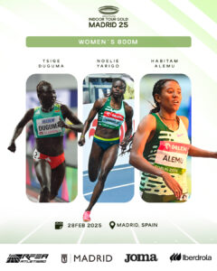 Unos 800 m femeninos de muchos quilates