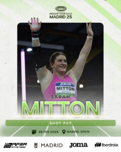 Sarah Mitton repite en Madrid