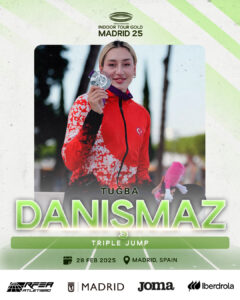 Tuğba Danişmaz, primera atleta confirmada