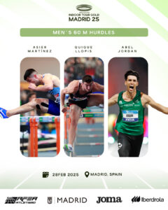 Los mejores vallistas españoles en el WIT Madrid2025